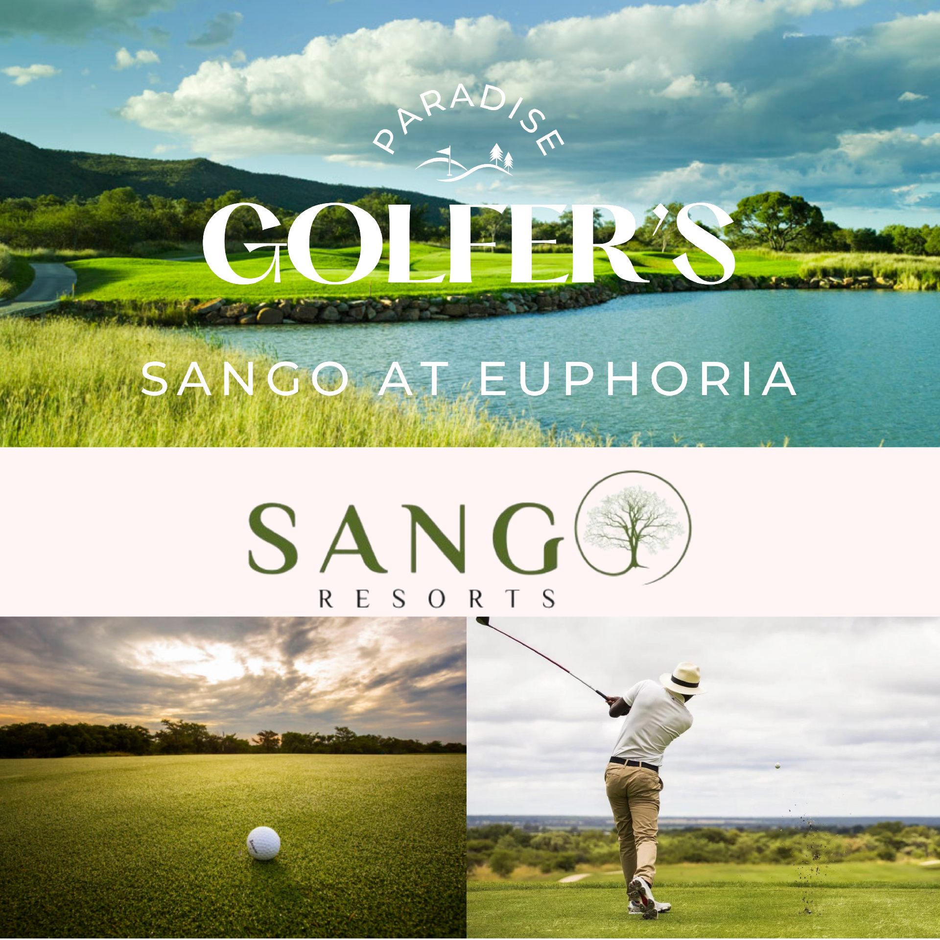 Sango Resort website design - Limpopo